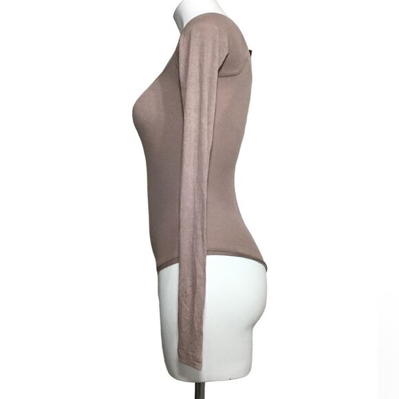 ALIX NYC Bodysuit Sutton Thong Long Sleeve Size XS - Picture 4 of 10